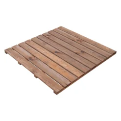 Garden World Shop -Garden World Shop blooma benoue brown pine deck tile l 1m w 1000mm t 40mm3663602948650 01c bq