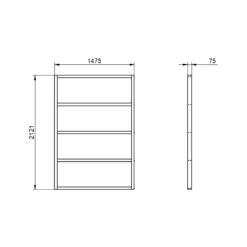 Garden World Shop -Garden World Shop forest garden 7x5 timber shed base l 147cm x w 0 21cm5013053179024 02c bq