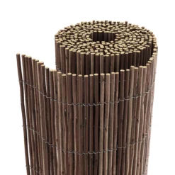 Garden World Shop -Garden World Shop natural wicker garden screen h 1 5m w 3m5059340672496 01c